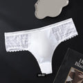 Mens Low Rise Silky & Lace Thong