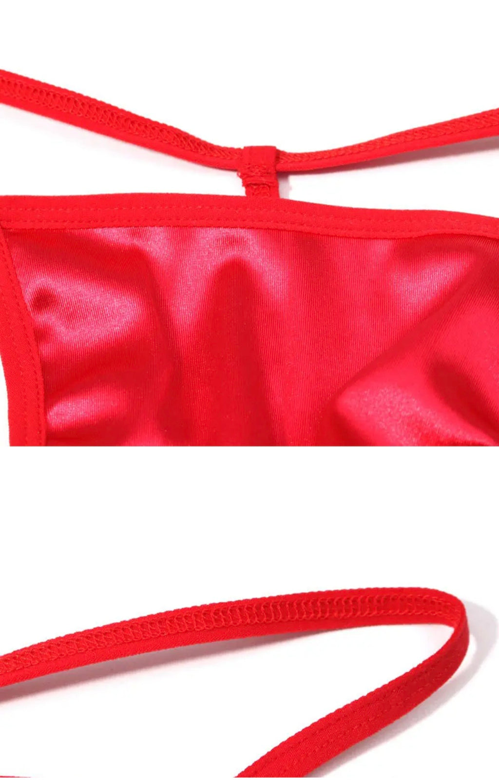 Men’s Low Rise T Back Satin G String