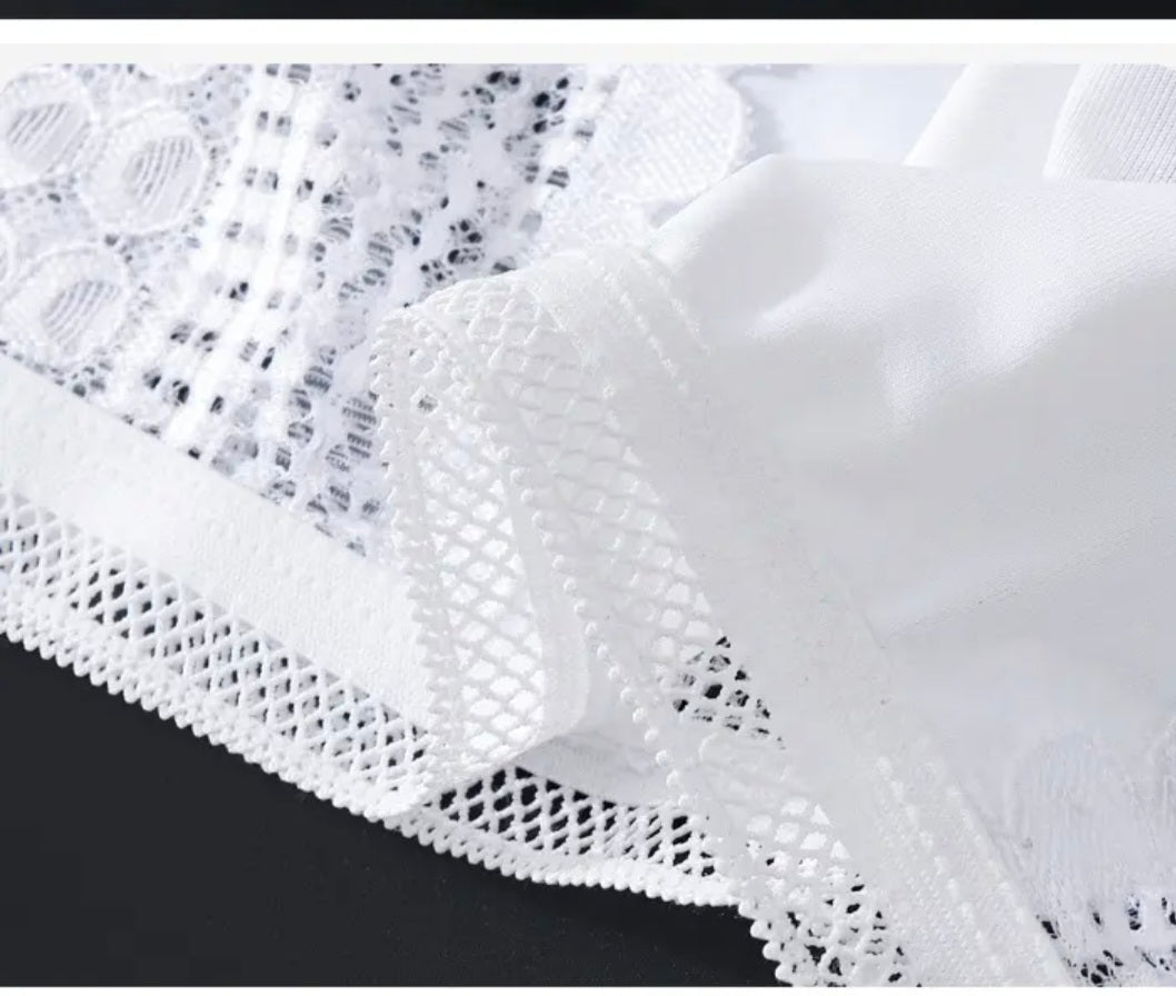 Mens Low Rise Silky & Lace Thong