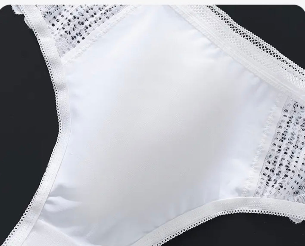 Mens Low Rise Silky & Lace Thong